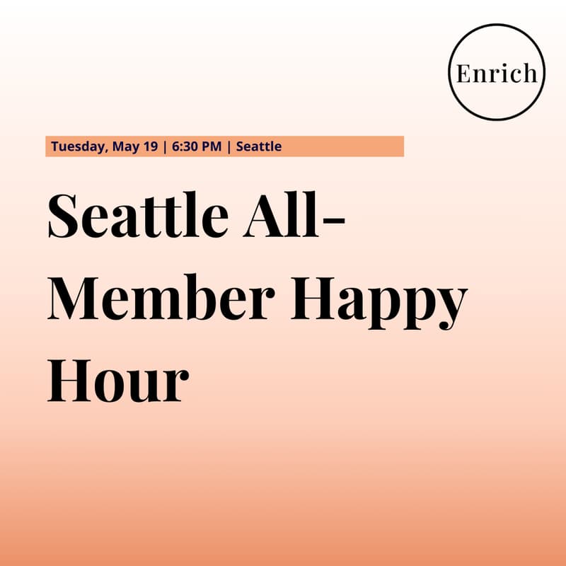 Cover Image for Seattle All Member Happy Hour