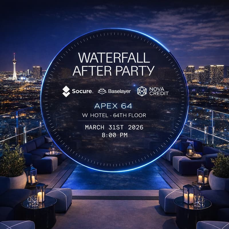 Cover Image for Socure x Baselayer x Nova Credit | Apex 64, W Hotel - 64th Floor