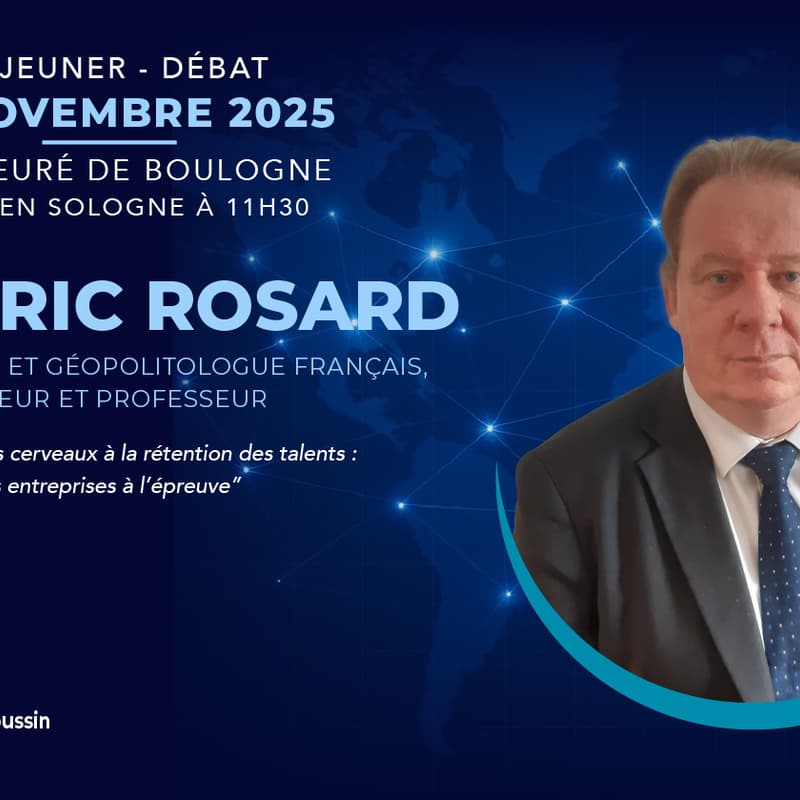 Cover Image for Déjeuner-Débat FFI Blois avec Frédéric ROSARD