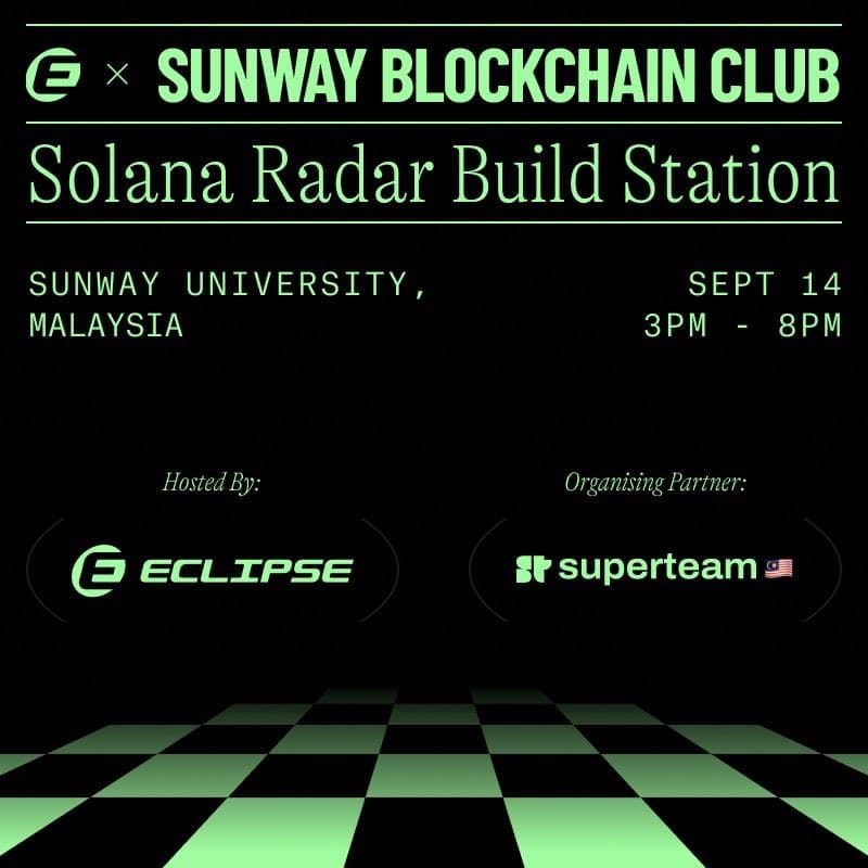 Cover Image for Solana Saturday’s Solana Radar Build Station
