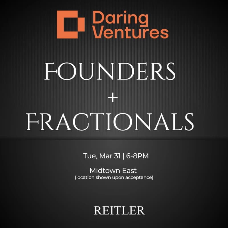 Cover Image for Founders & Fractionals