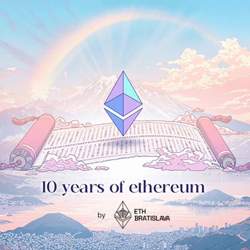 Cover Image for ♦ Ethereum oslavuje 10 rokov: Desaťročie decentralizácie / ♦ Ethereum turns 10: A decade of decentralization