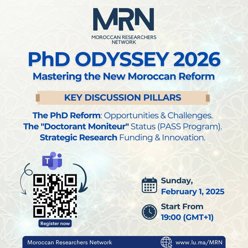 Cover Image for 🚀 PhD ODYSSEY 2026: Mastering the New Moroccan Reform