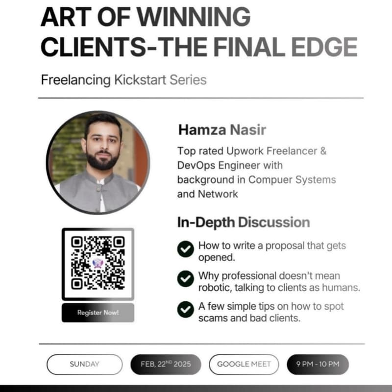 Cover Image for Freelancing Kick-Start-Day 3