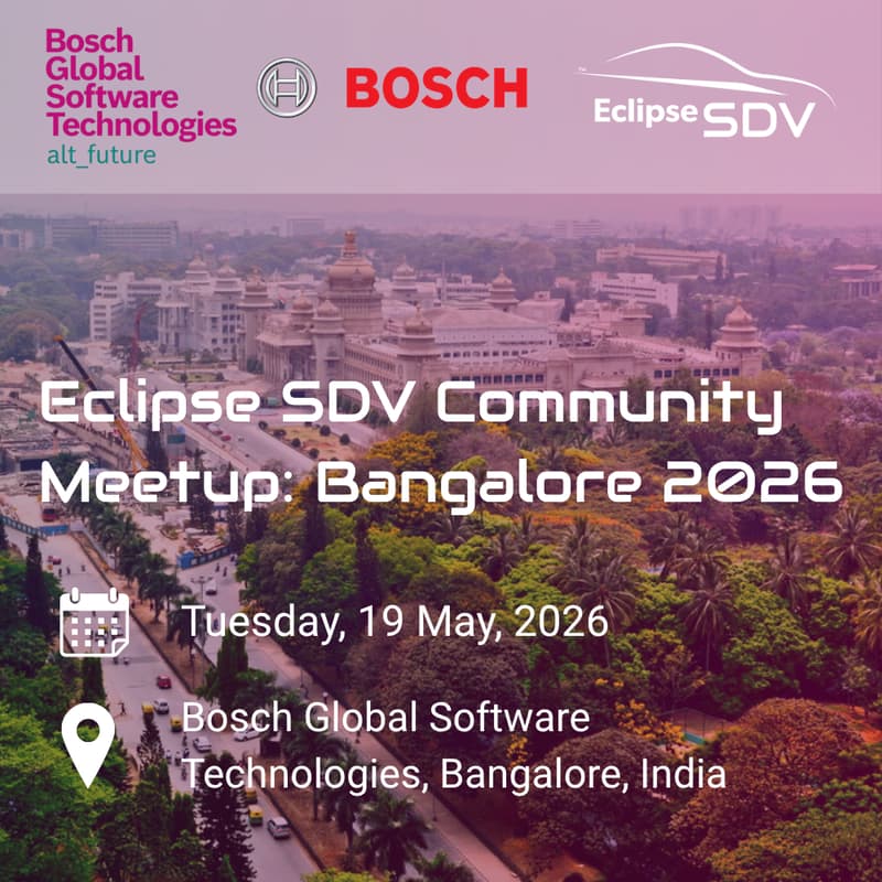 Cover Image for Eclipse SDV Community Meetup - Bangalore 2026
