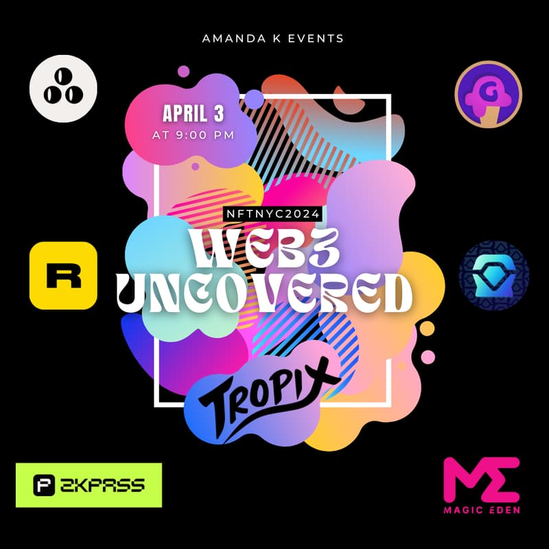 NFTNYC2024 Web3 Uncovered viršelio nuotrauka