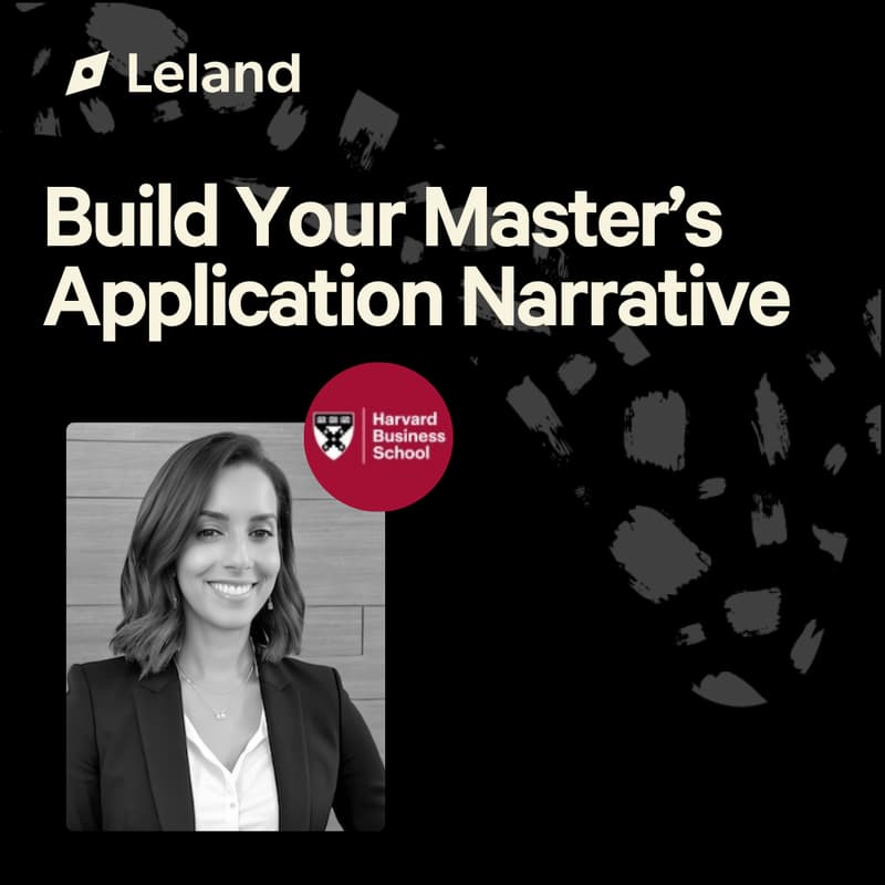 Cover Image for Build Your Master’s Application Narrative