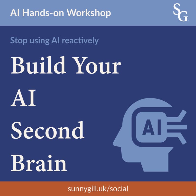 Cover Image for Build Your AI Second Brain (Workshop)
