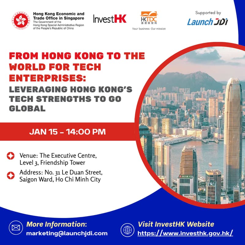 Cover Image for From Hong Kong to the World for Tech Enterprises: Leveraging Hong Kong’s Tech Strengths to go Global