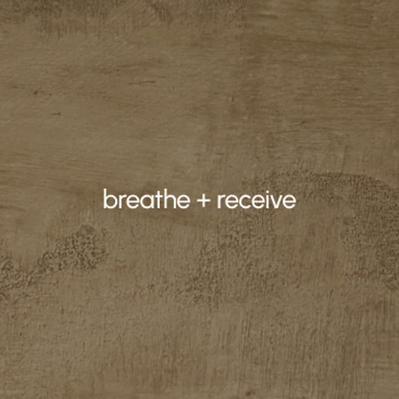 Cover Image for breath + receive
