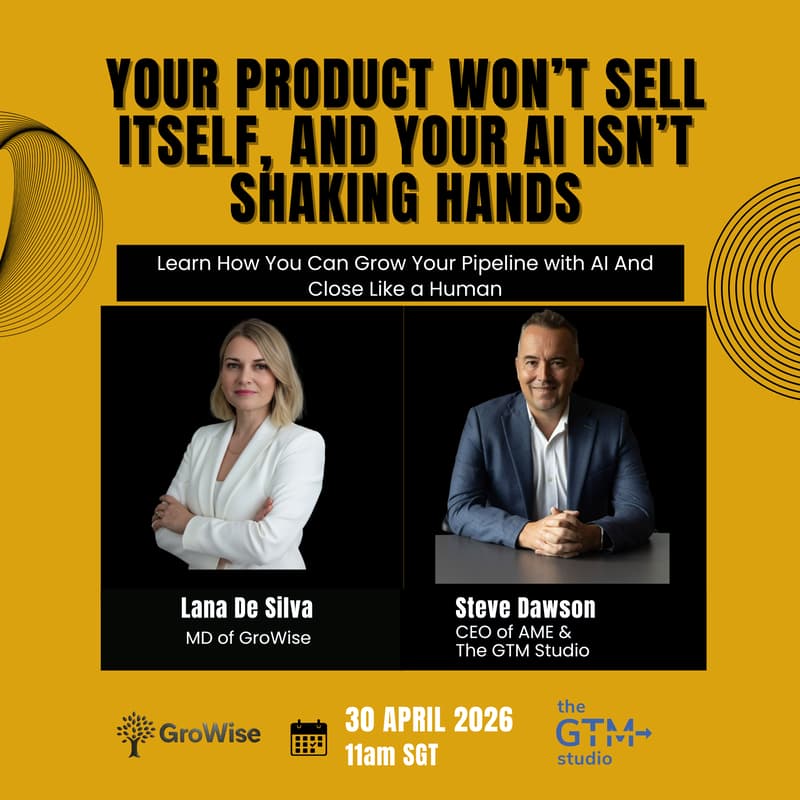 Cover Image for Your product won’t sell itself, and your AI isn’t shaking hands.