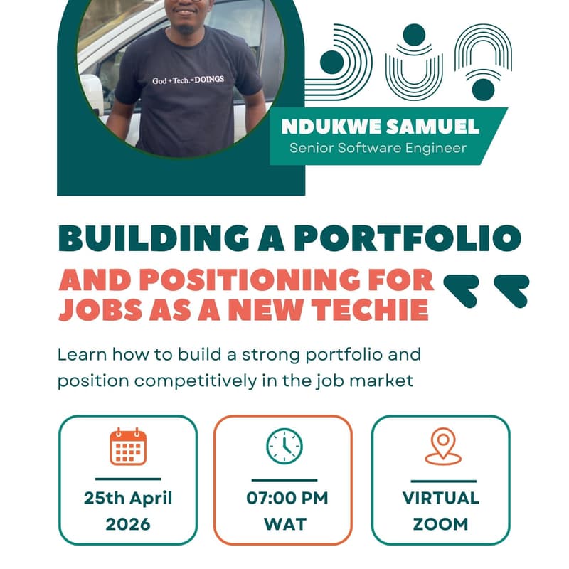 Cover Image for Building a Portfolio & Positioning For Jobs As a New Techie