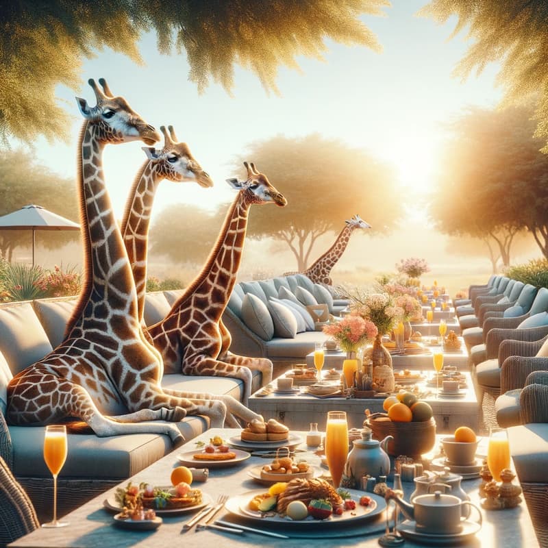 Cover Image for A Brunch of Giraffes (Giraffe-Only)