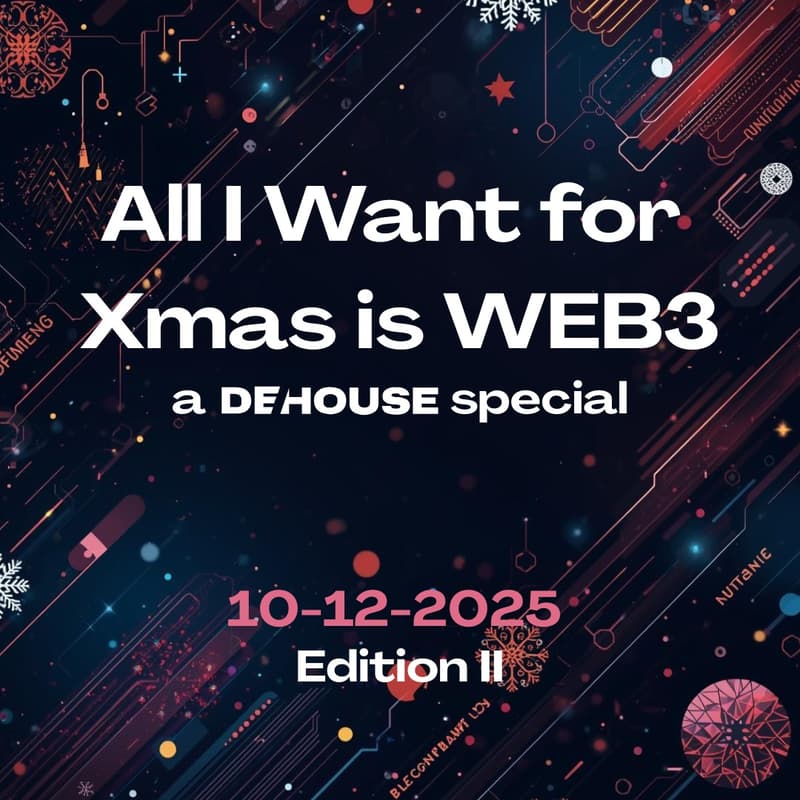 Cover Image for All I Want for Xmas is WEB3 : a DeHouse Special Edition II