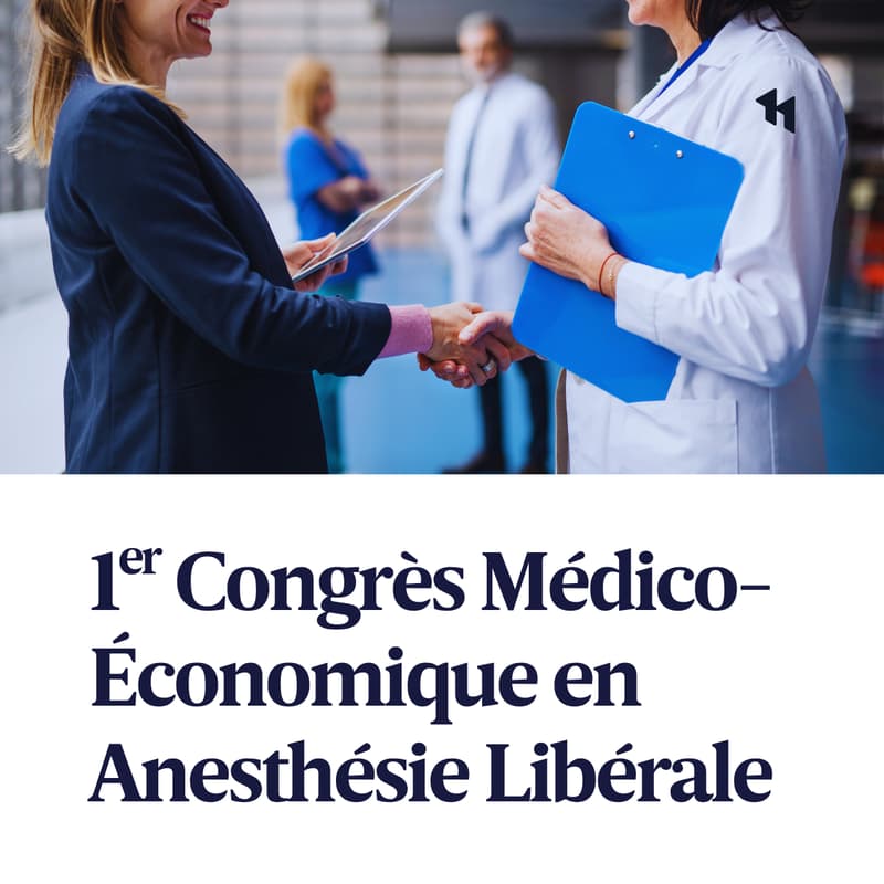 Cover Image for 1er Congrès Médico-Économique en Anesthésie ⎢ Vendredi 30 Jan. 2026