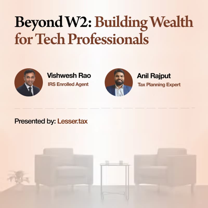 Cover Image for Beyond W2: Building Wealth for Tech Professionals
