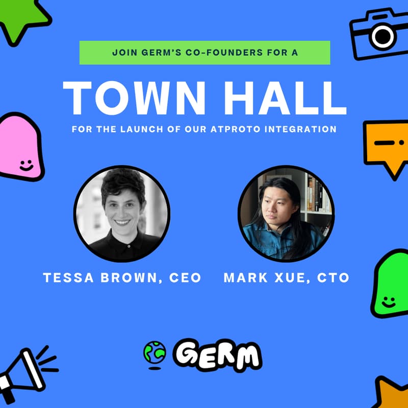 Cover Image for Germ x ATProto Town Hall