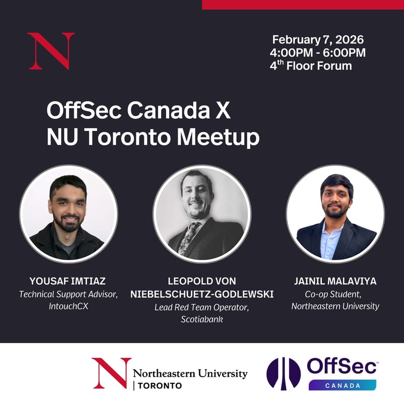Cover Image for OffSec Canada x NU Toronto Meetup