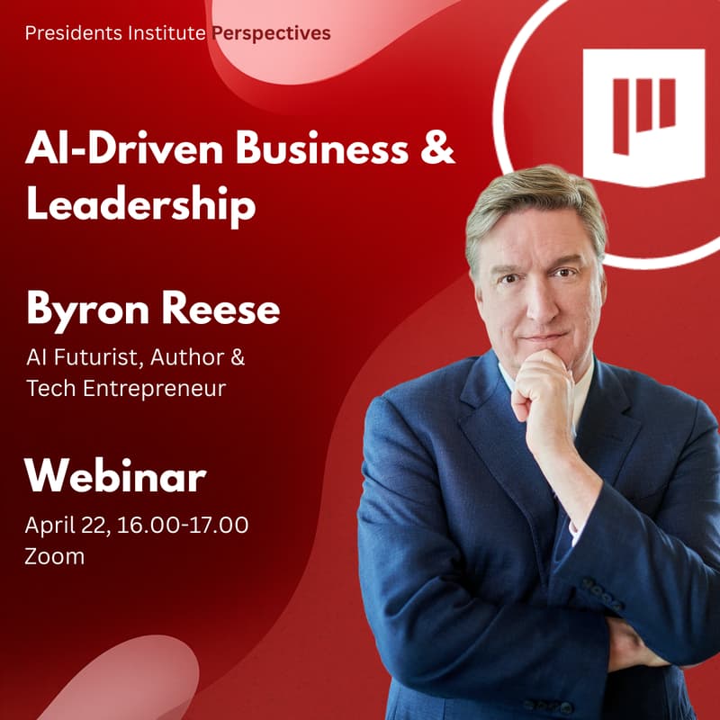 Cover Image for AI-driven Business & leadership With Byron Reese