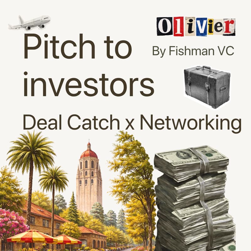 Cover Image for Deal Catch: Networking & Pitch in Palo Alto