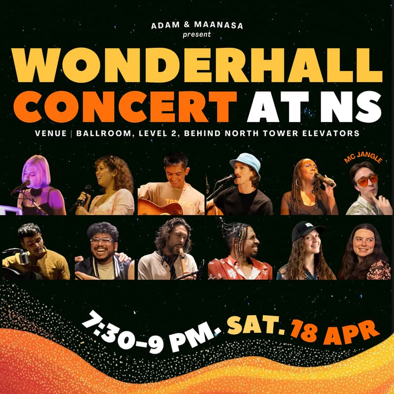 Cover Image for 🎸 WonderHall Concert At NS!