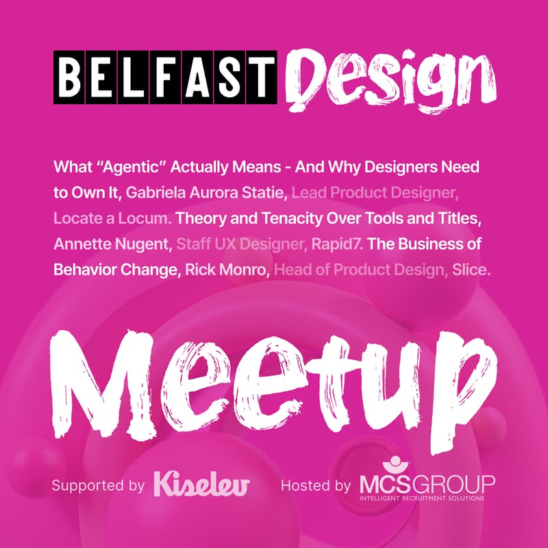 Cover Image for Belfast Design Meetup