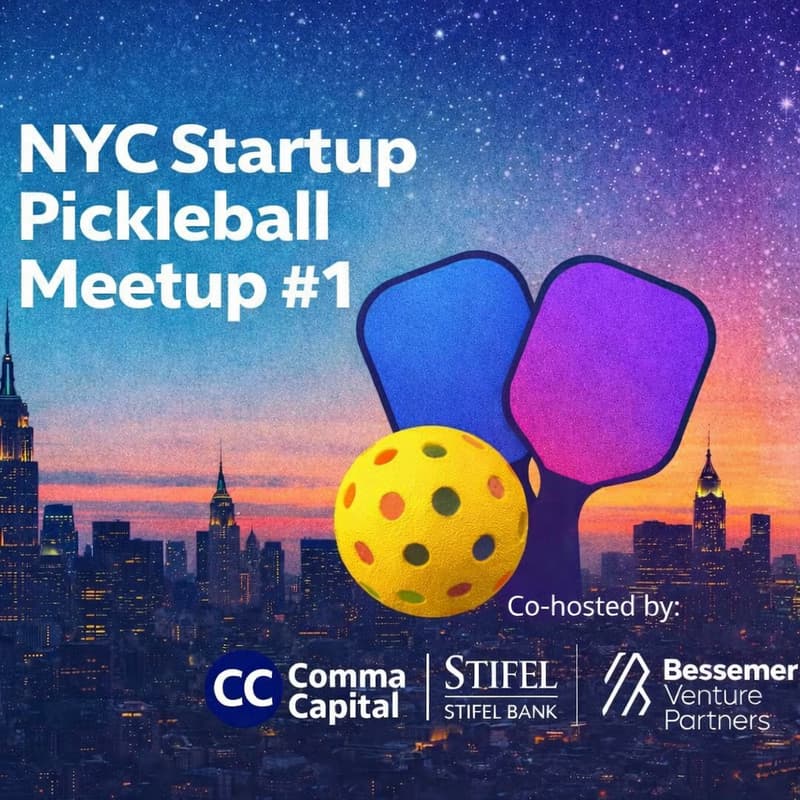 Cover Image for NYC Startup Pickleball Meetup #1