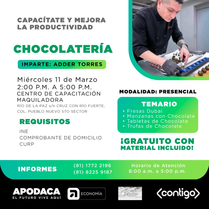 Foto de portada de CHOCOLATERÍA (PRESENCIAL)