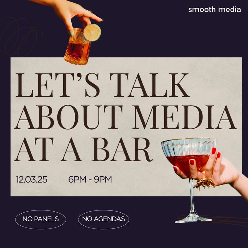 Cover Image for Let's Talk About Media at a Bar