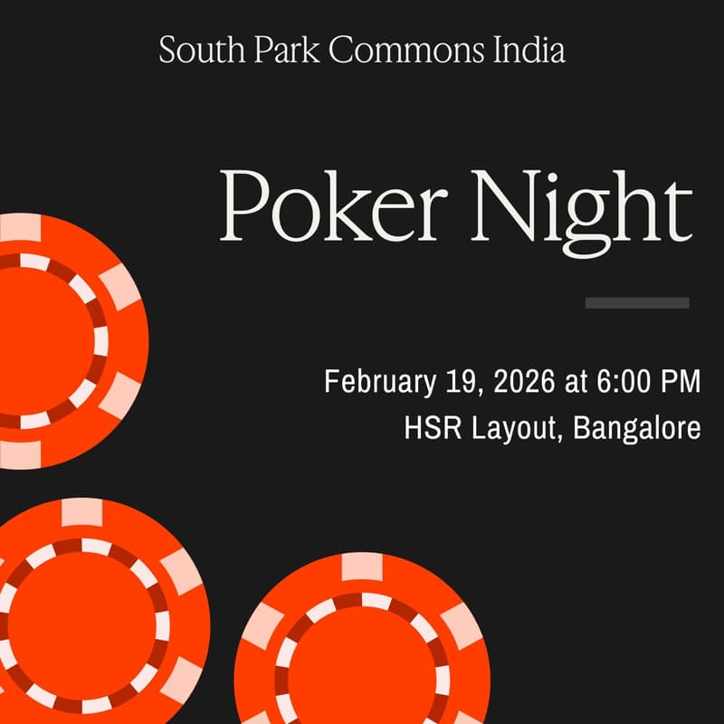 Cover Image for Poker Night @ SPC India