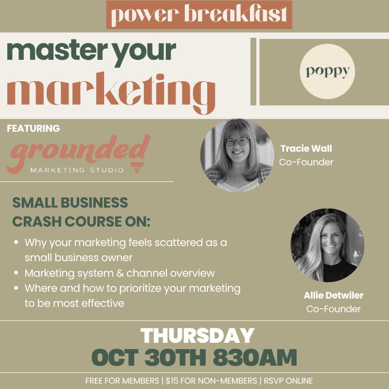Cover Image for Power Breakfast: Master Your Marketing with Grounded Marketing Studio