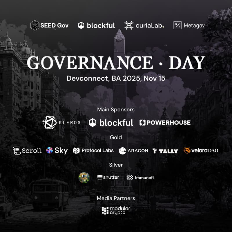 Cover Image for Governance Day Devconnect BA 2025 (Day 1: Main)