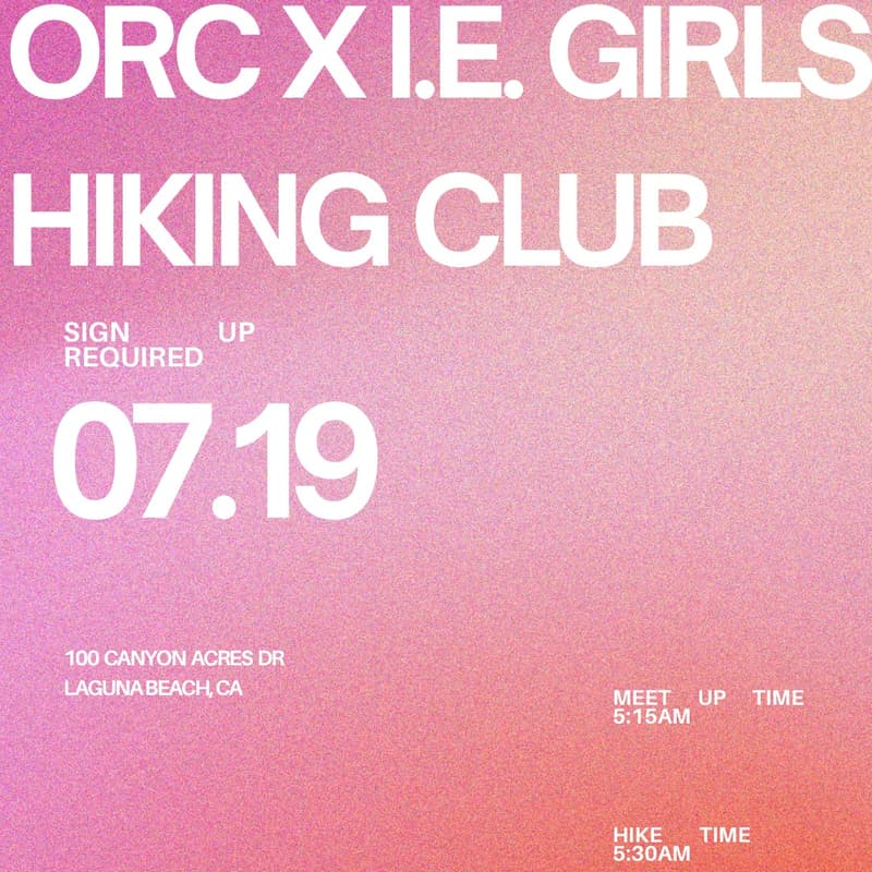 Cover Image for 07.19 ORC X IEGHC SUNRISE TOP OF THE WORLD LAGUNA