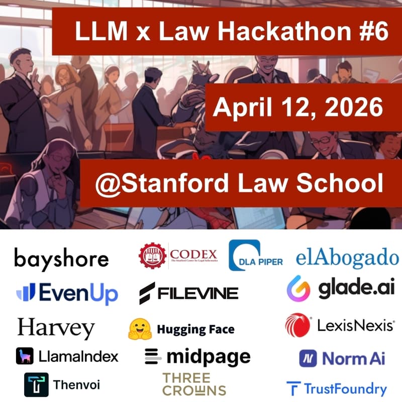 Cover Image for LLM x Law Hackathon #6