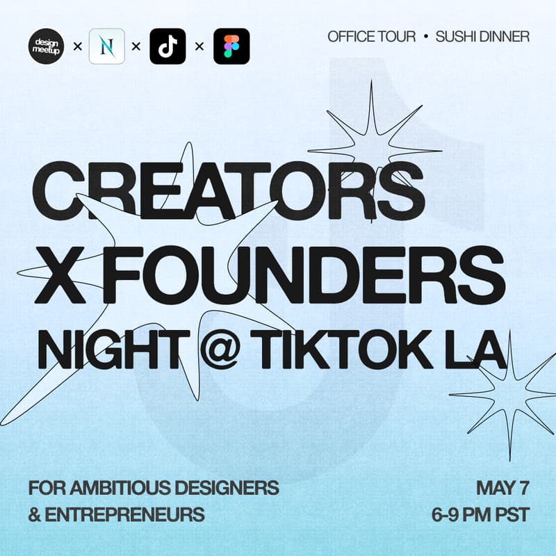 Cover Image for Design Meetup x TikTok x Nexus x Figma