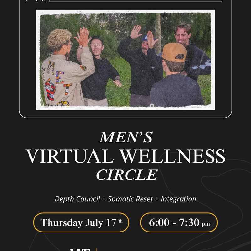 Cover Image for LYF Men's (Virtual) Wellness Circle