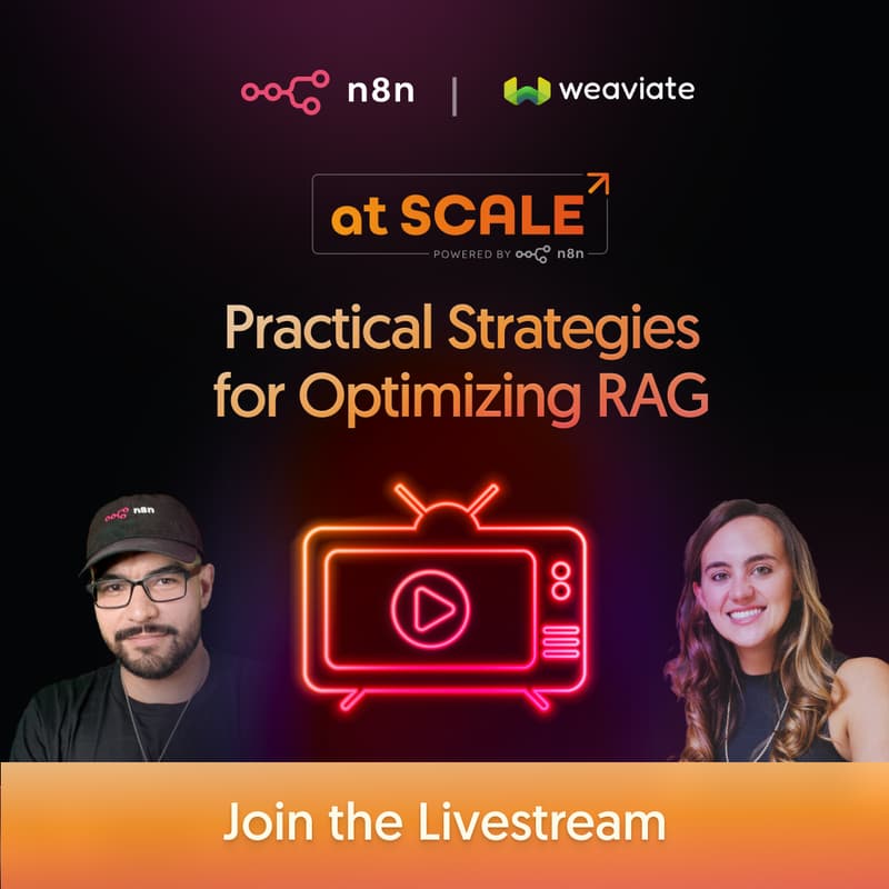 Cover Image for n8n at SCALE: Practical Strategies for Optimizing RAG