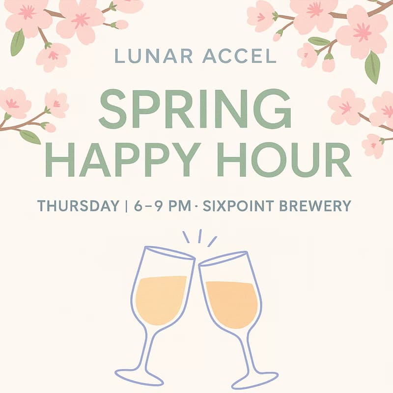 Cover Image for Lunar Accel Spring Alumni Happy Hour