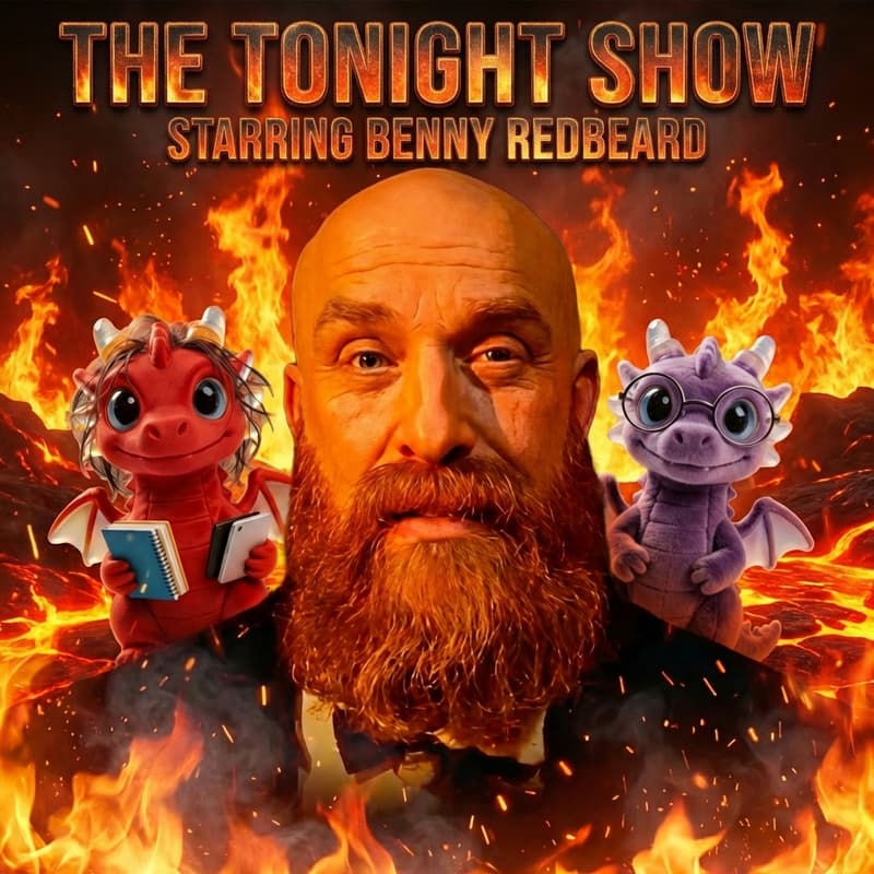 Cover Image for The Tonight Show Starring Benny Redbeard #2