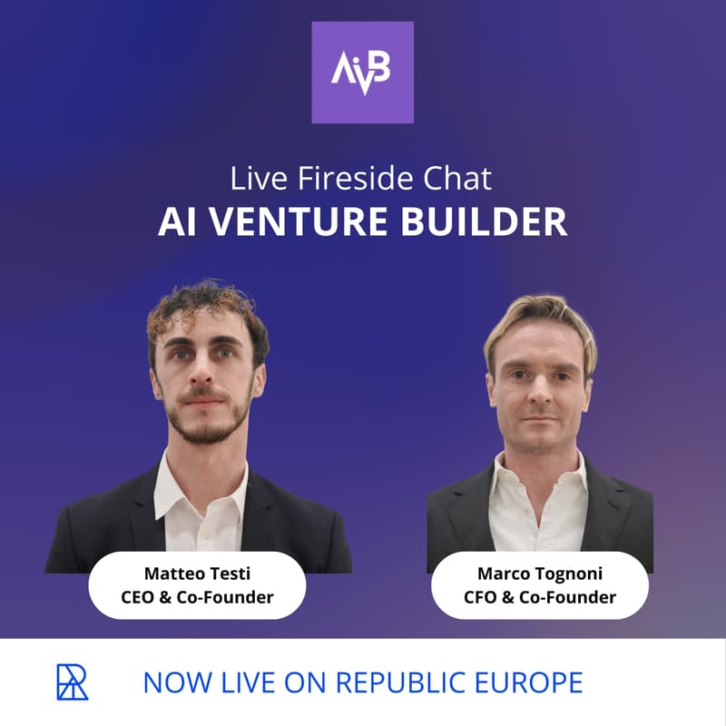Cover Image for AI Venture Builder - Live Fireside Chat
