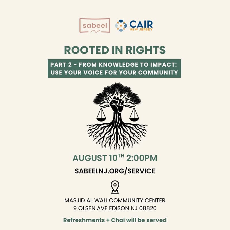 Cover Image for Sabeel x CAIR-NJ - Rooted in Rights Part 2