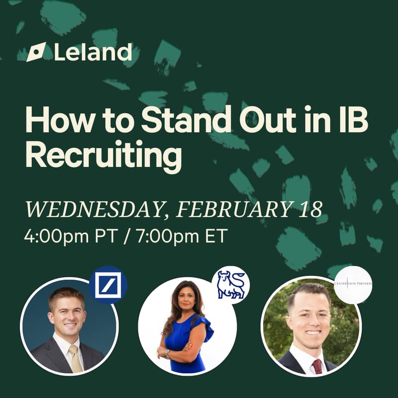 Cover Image for How to Stand Out in IB Recruiting