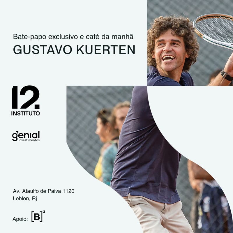 Cover Image for Café da Manhã com Gustavo Kuerten