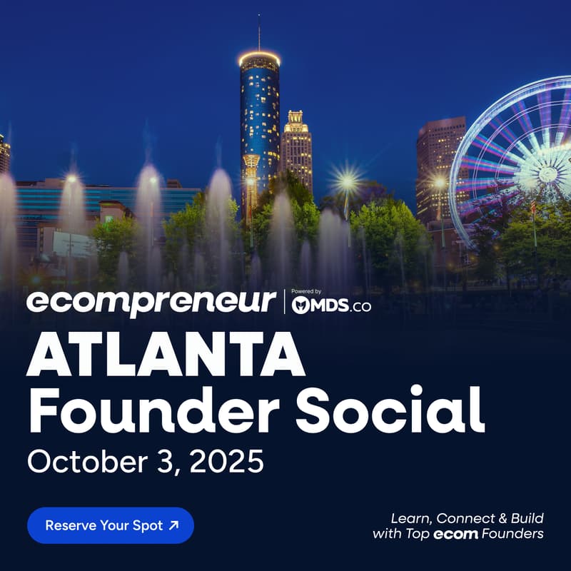 Cover Image for Atlanta Ecom Founder Social Oct 2025