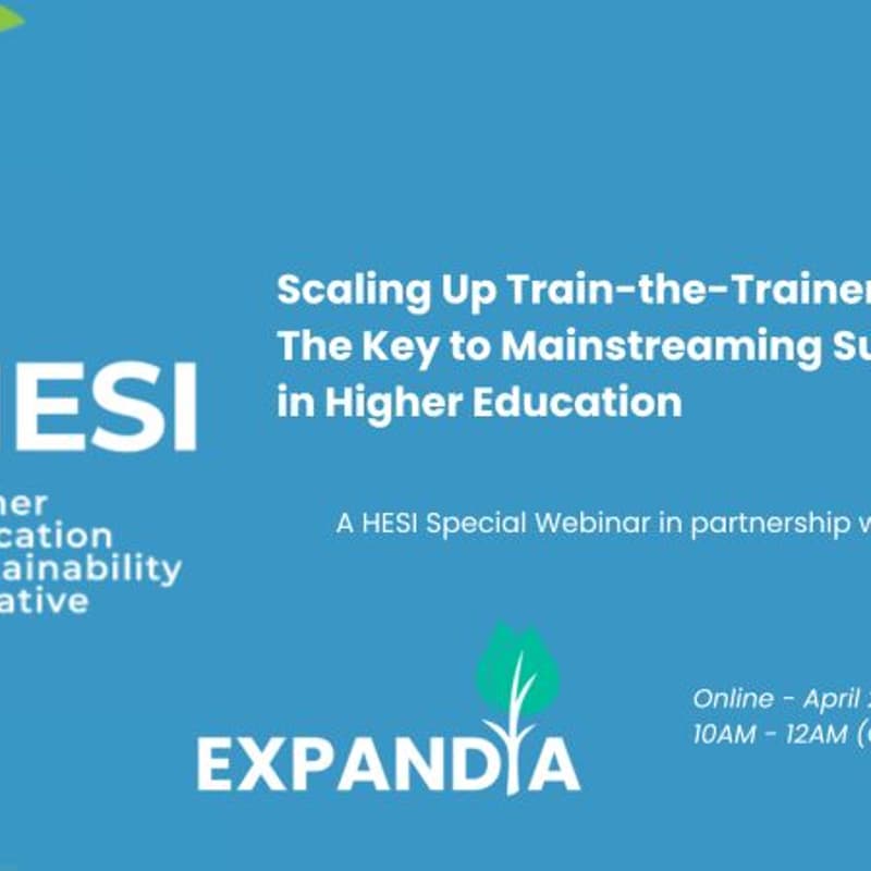 Cover Image for Expandia: Scaling Up Train-the-Trainer Programs: The Key to Mainstreaming Sustainability in Higher Education
