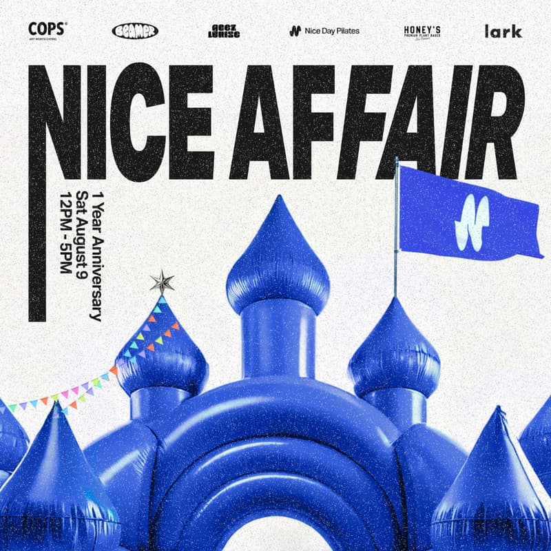 Cover Image for A NICE AFFAIR - 1 YEAR ANNIVERSARY
