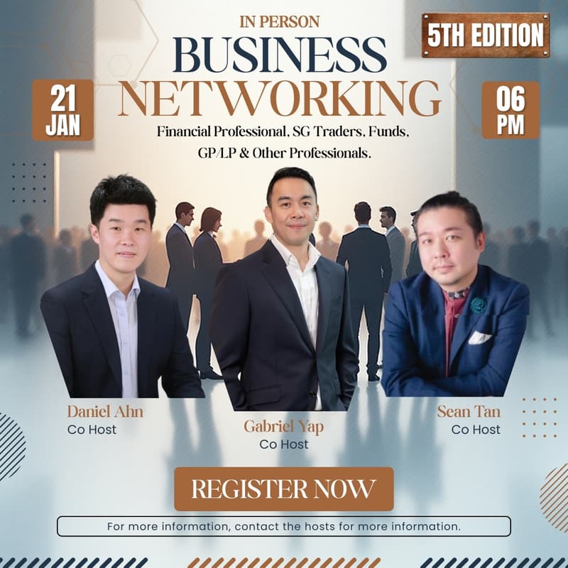 Cover Image for 5th Edition - Financial Monthly Networking