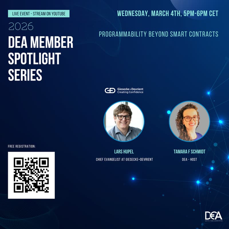 Cover Image for DEA Member Spotlight Series | E5 - Programmability beyond Smart Contracts