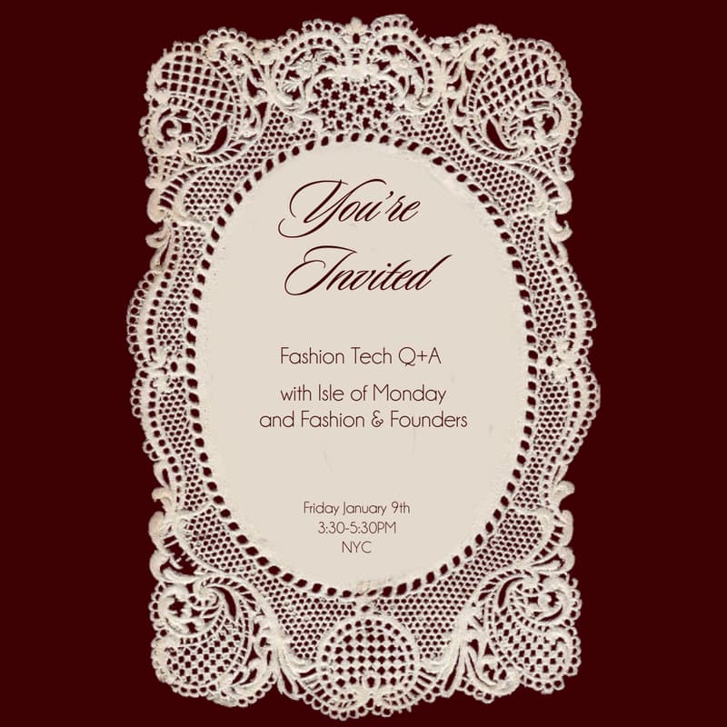Cover Image for Fashion Tech Q+A with Isle of Monday