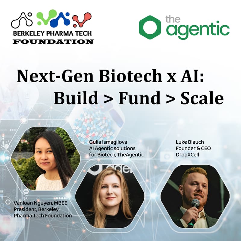 Cover Image for Next-Gen Biotech x AI: Build > Fund > Scale